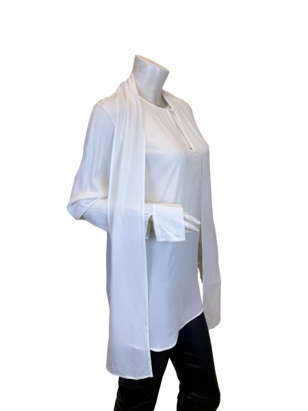 LORENA Tie-Neck Blouse