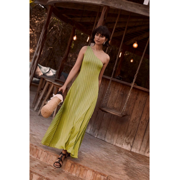 Mint Velvet One Shoulder Maxi Dress