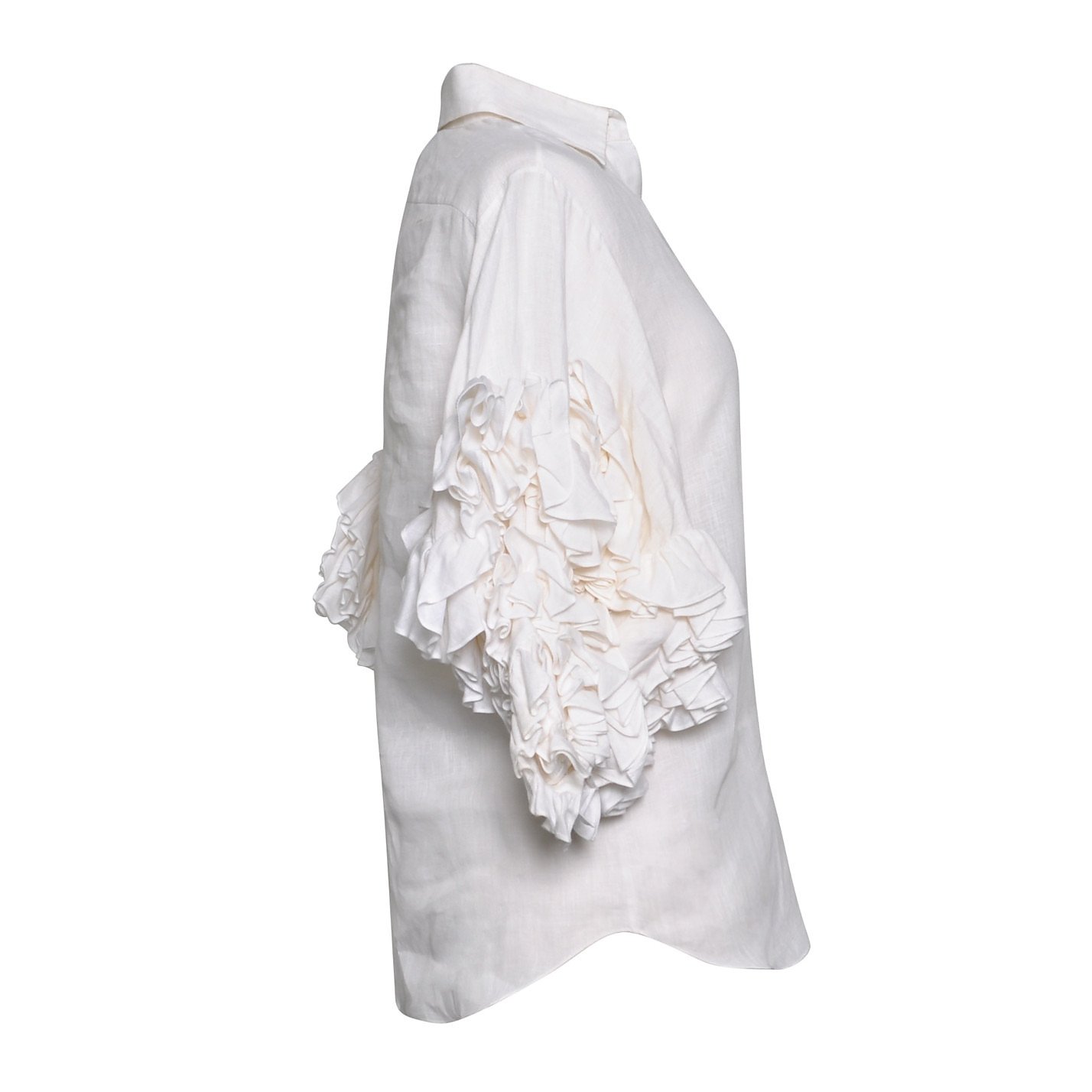 Ralph Lauren Ruffle-Sleeve Shirt