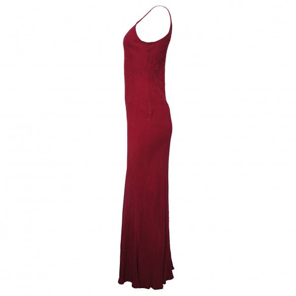 Rent Buy Ghost London Vintage Sleeveless Maxi Dress MY WARDROBE HQ