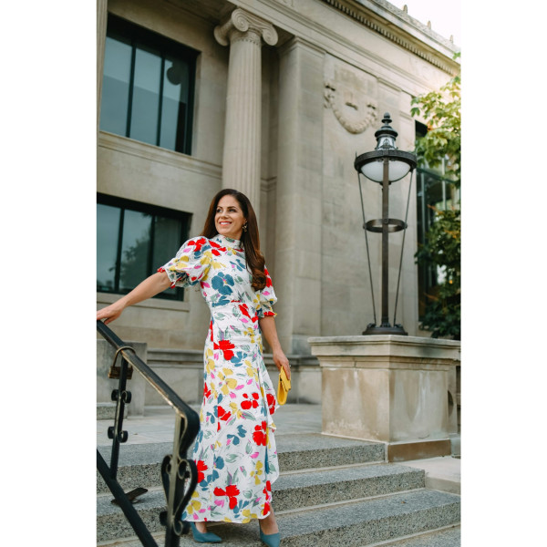 Rixo Rixo For Target Floral Print Dress
