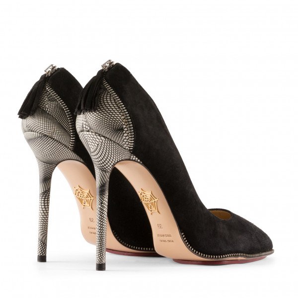 Charlotte Olympia Zip-Trimmed Pumps