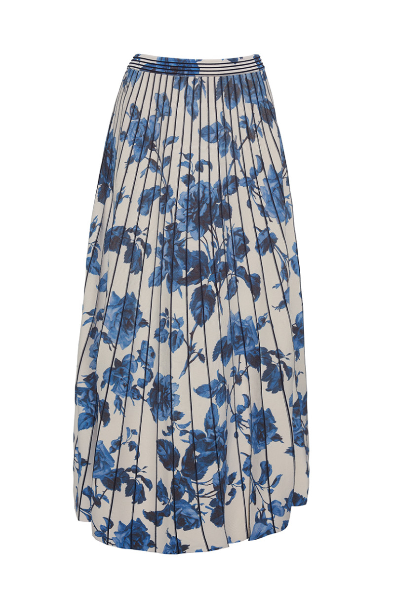 Cara Cara NYC Tavira Skirt, Altha Flora Stone