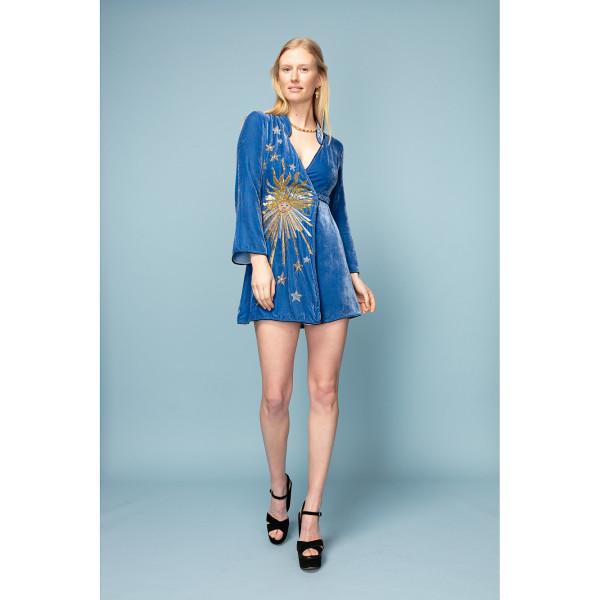 Rixo Love In A Mist Dress