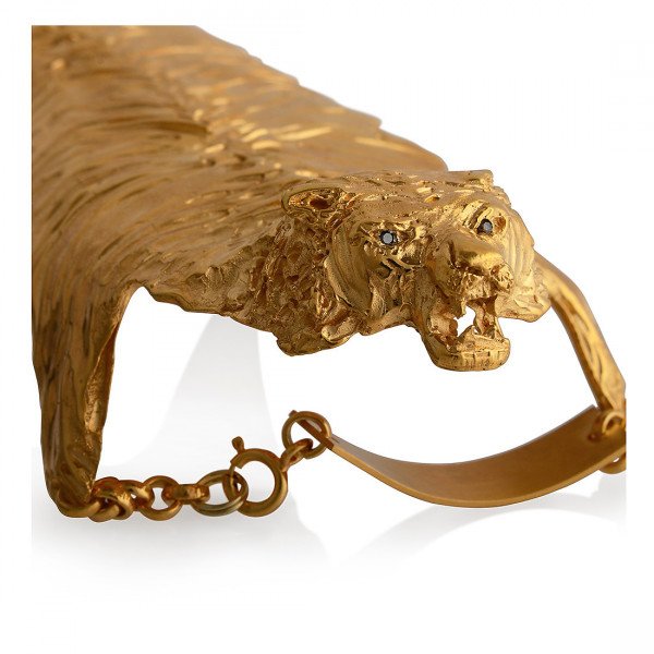 Dominique Lucas Tiger Skin Cuff