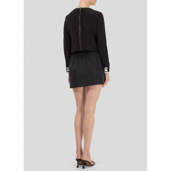 Victoria Beckham Mini Dress With A Bow Neckline