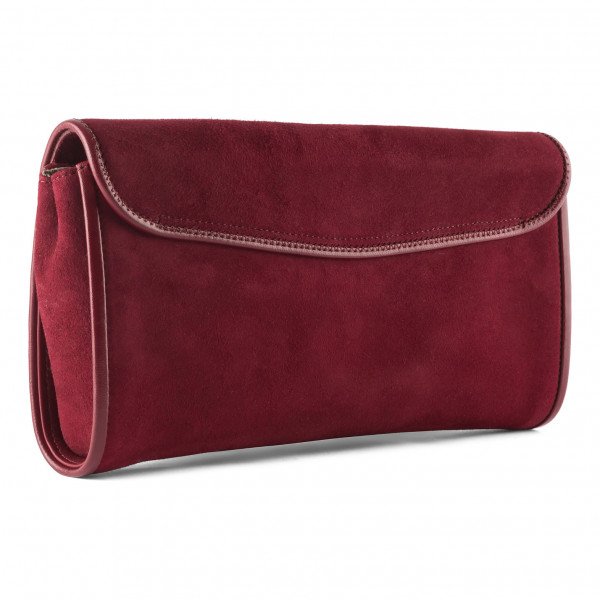 L.K. Bennett Bella Suede Clutch