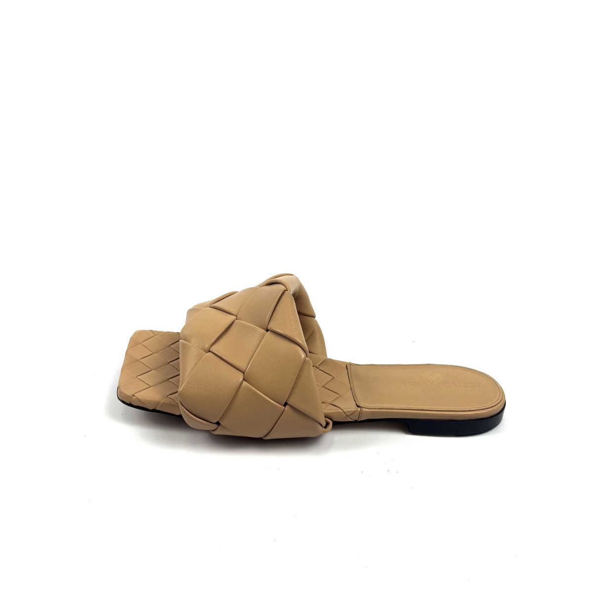 Bottega Veneta Padded Intrecciato Leather Slides