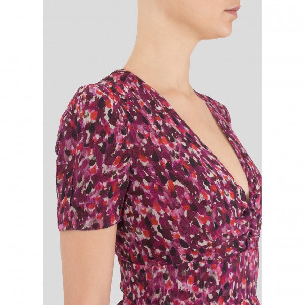 Burberry Floral Print Dress