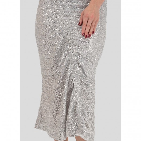 Preen Gemma Sequin Jersey Skirt