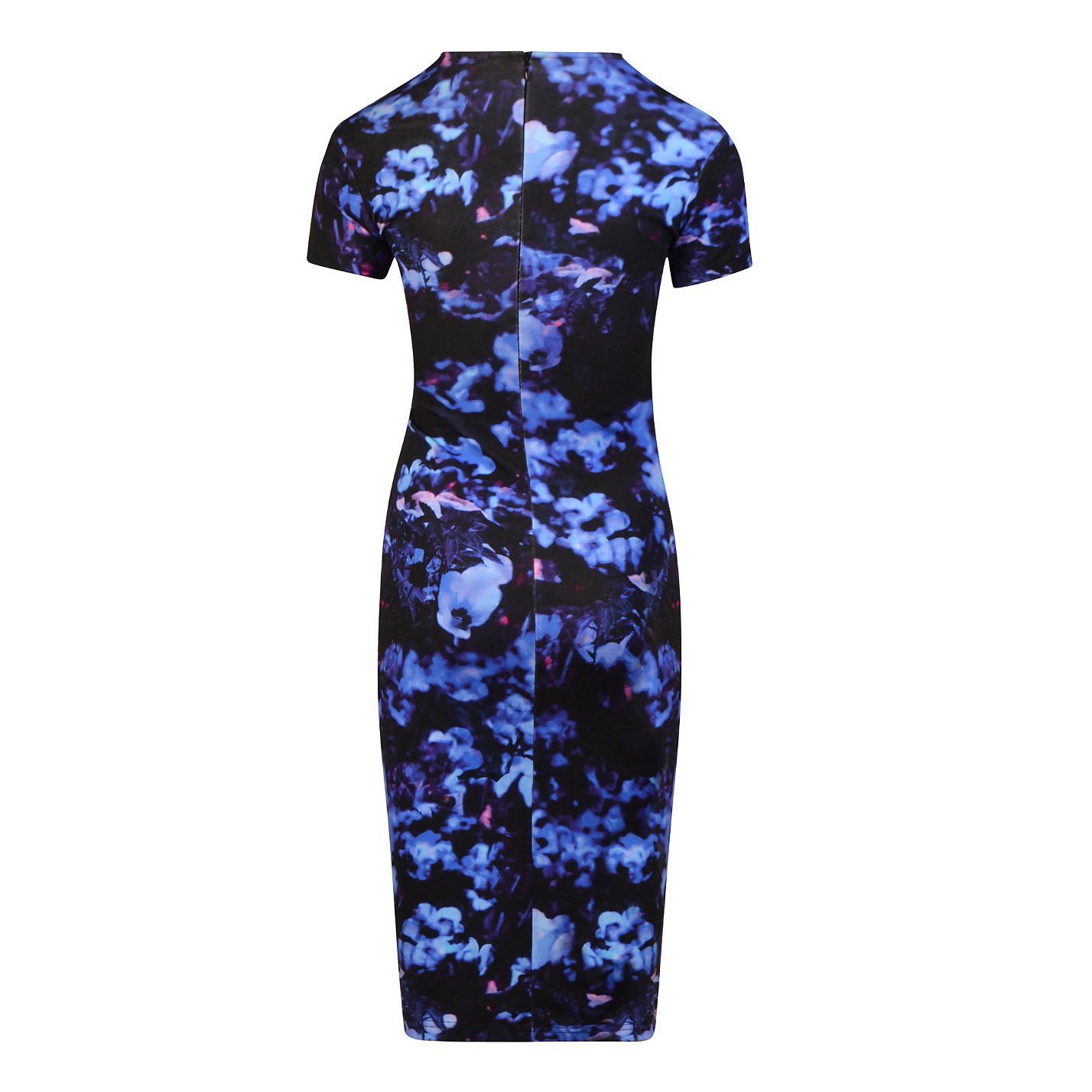 McQ Floral Print Body-Con Dress