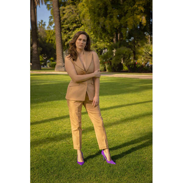 FEMPONIQ Tailored Cotton Trousers