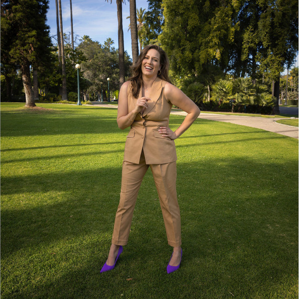 FEMPONIQ Tailored Cotton Trousers