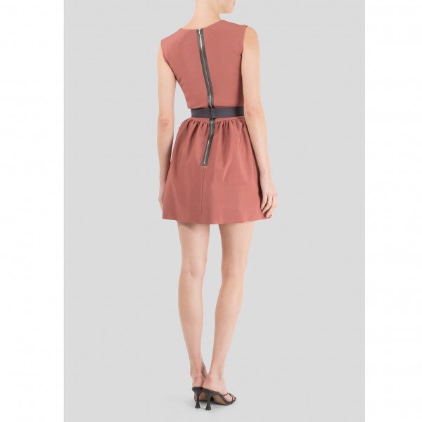 Victoria Beckham Sleeveless V-Neck Dress