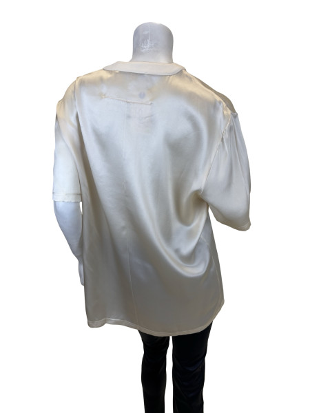 Givenchy Cream Silk Bambi Graphic T-Shirt