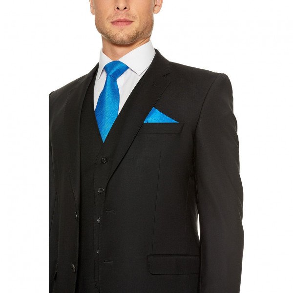 My Wardrobe Mens Black Slim Fit Jacket