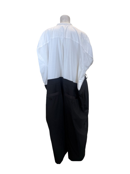 Sacai Two-Tone Oversized Jumpsuit
