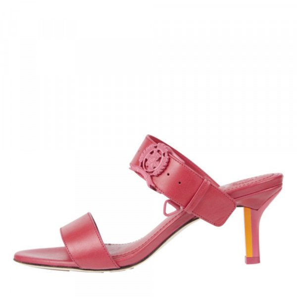 Tommy Hilfiger THL Colourblock Mid Heel Sandal