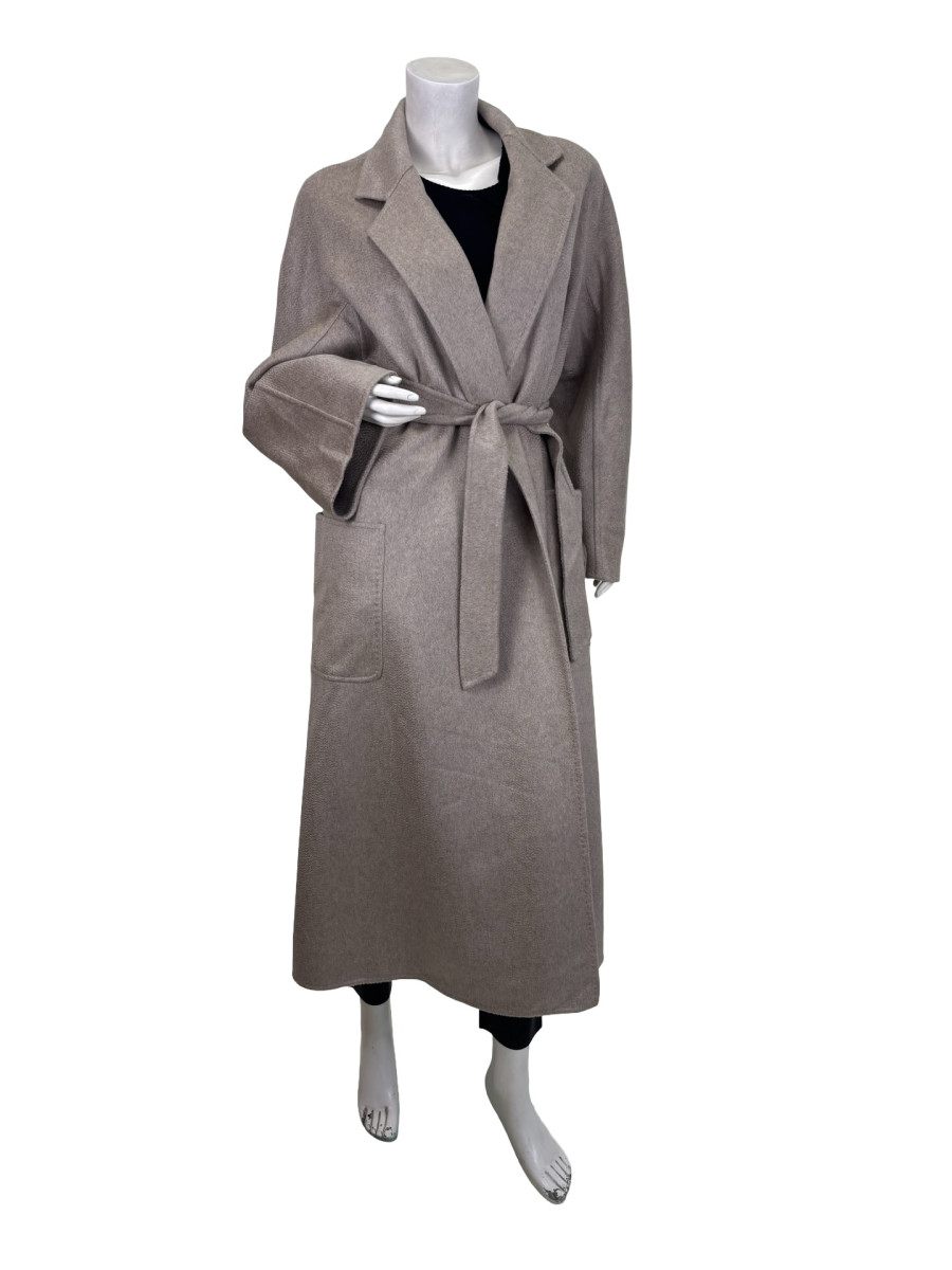 Max Mara Classic Camel Wool Coat