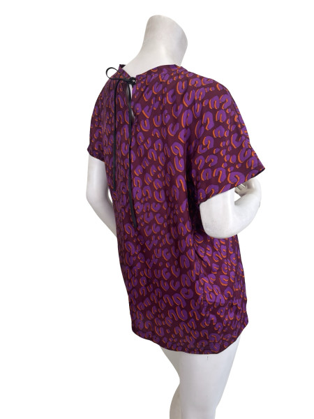 Louis Vuitton Purple Sleeveless Blouse