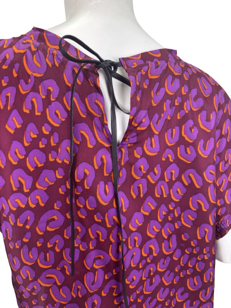 Louis Vuitton Purple Sleeveless Blouse