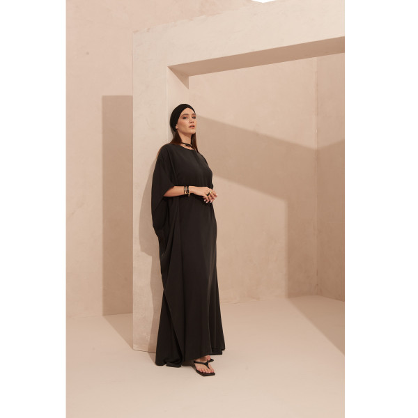 Turana Atash Ameera Kaftan Black