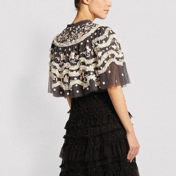 Needle & Thread Tulle Bloom Jacket