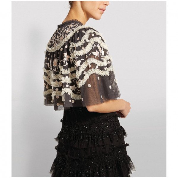 Needle & Thread Tulle Bloom Jacket