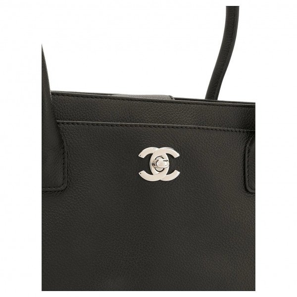CHANEL CC Turn-Lock Tote Bag