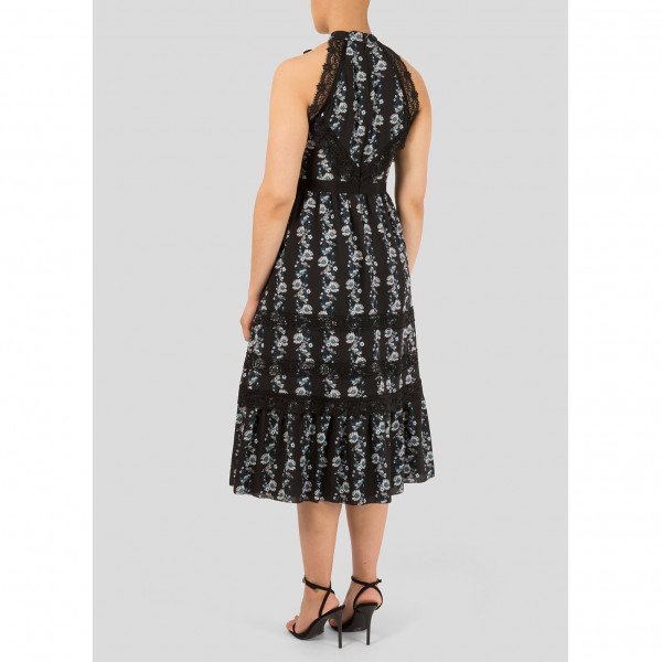 Erdem x H&M Floral Lace Bow-Detail Midi Dress