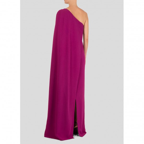 Stella McCartney One-Shoulder Crêpe Gown