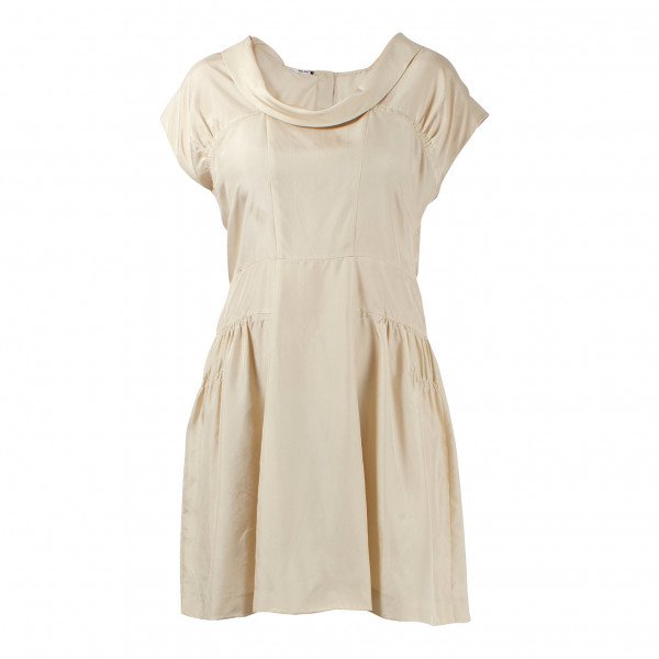 Miu Miu Silk Tunic Dress