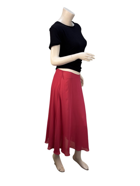 Dior Pink Silk Slip Skirt