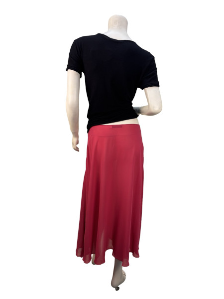 Dior Pink Silk Slip Skirt