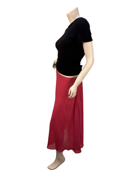 Dior Pink Silk Slip Skirt