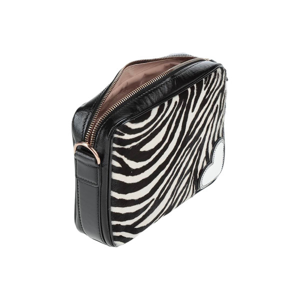 Zebra print cross body hot sale bag