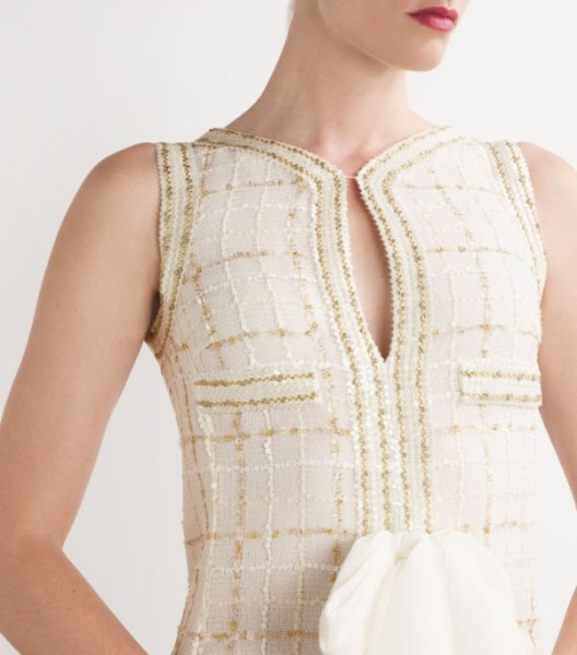 Giambattista Valli Tweed Long dress
