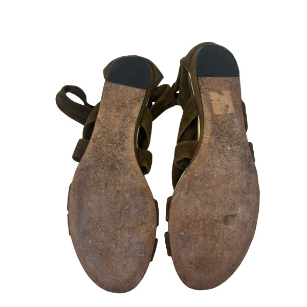 Jimmy Choo Suede Gladiator Sandal