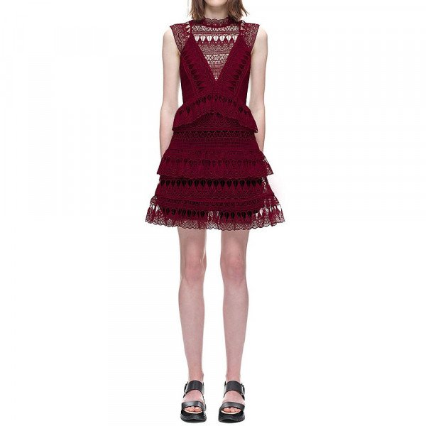 Self portrait deals teardrop dress