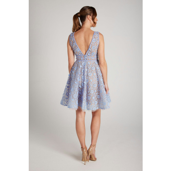 Nadine Merabi Daisy Blue Dress