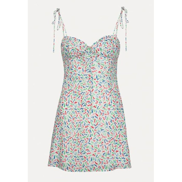Rent Buy R alisation Par Devon Squiggle Print Mini Dress MY