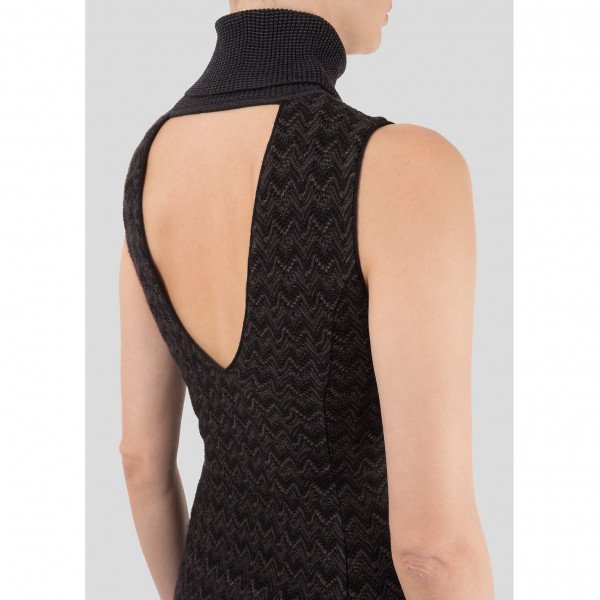 Missoni Turtle Neck Knit Dress