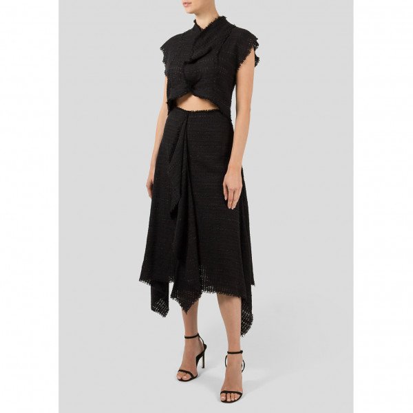 Rent Buy Proenza Schouler Tweed Crop Top MY WARDROBE HQ