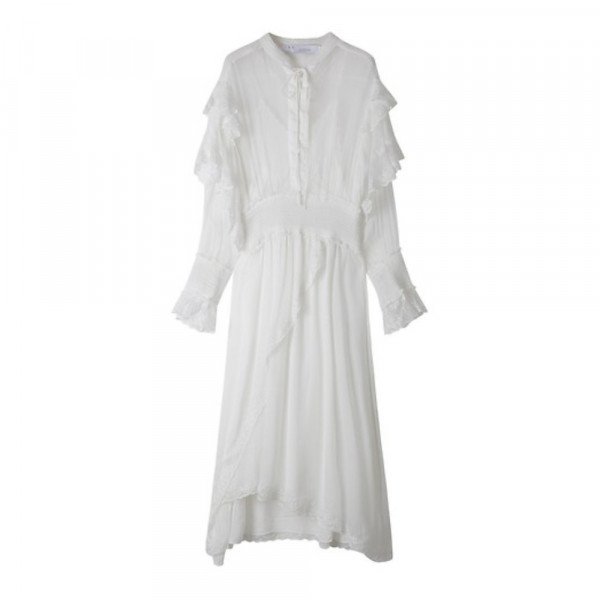 Iro ruffle clearance dress