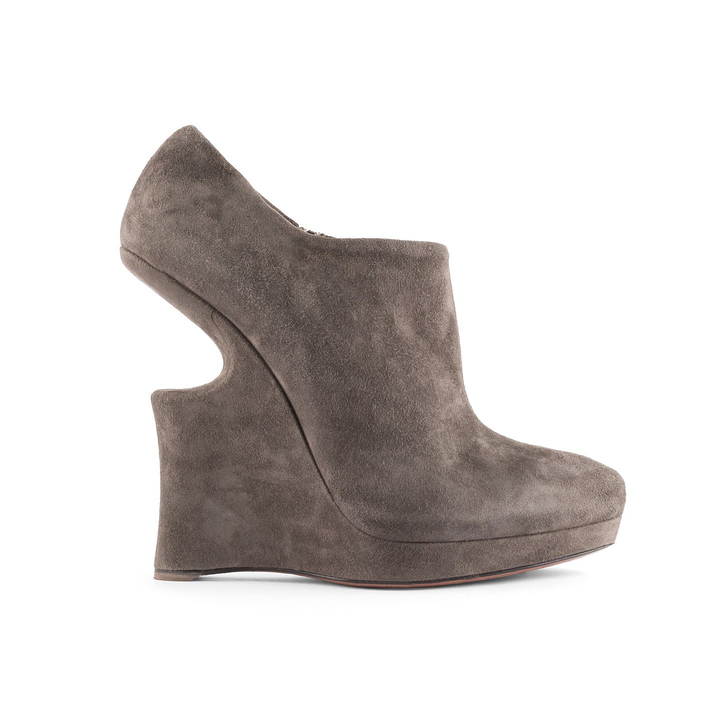 Alaïa Sculptured Platform Ankle Boot