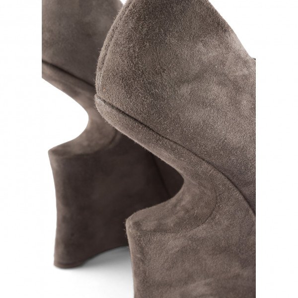 Alaïa Sculptured Platform Ankle Boot