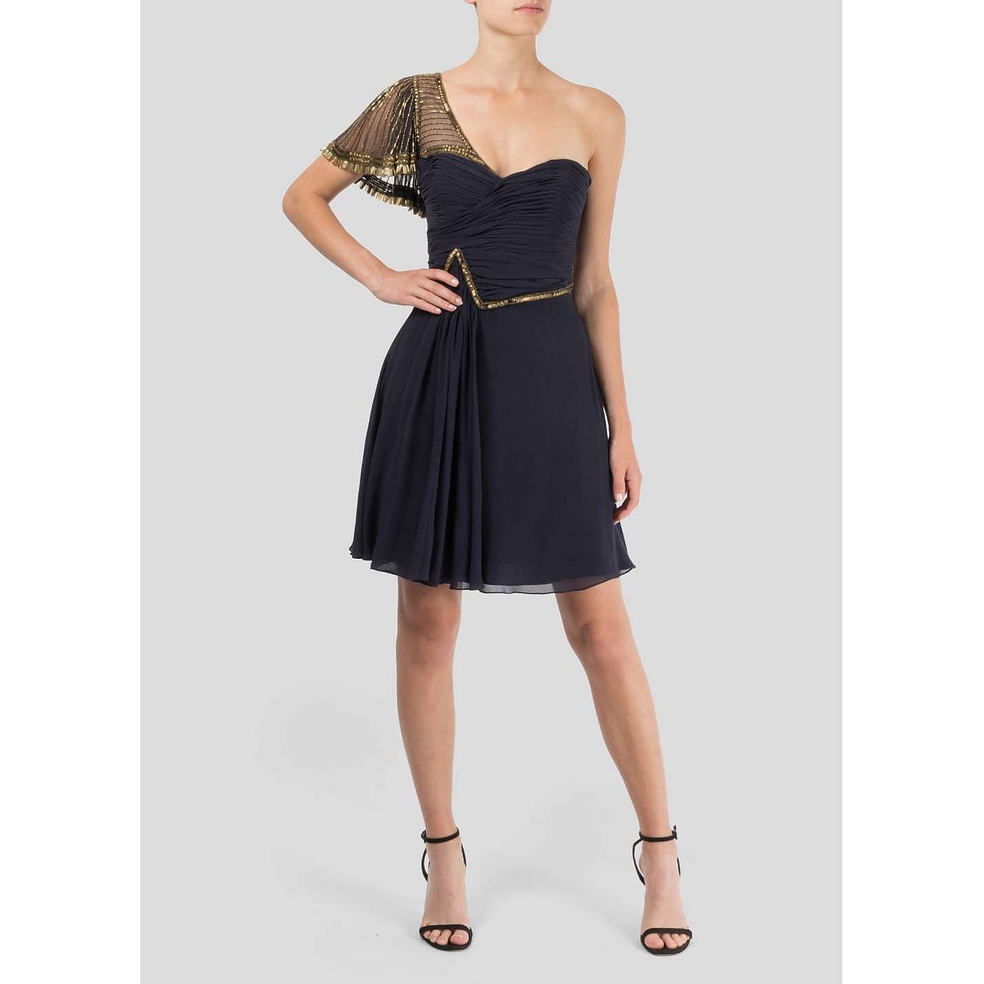 Temperley London One Shoulder Mini Dress