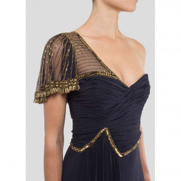 Temperley London One Shoulder Mini Dress
