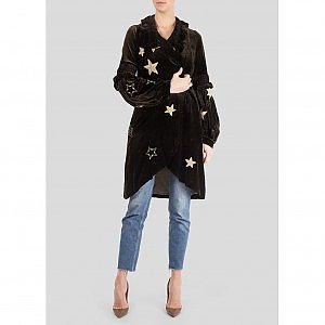 Rent Buy Karen Millen Italian Wool Forever Notch Neck Midi Coat