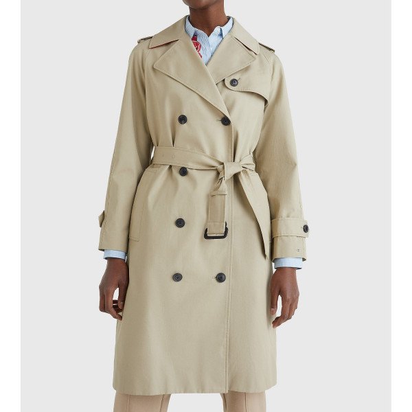 Tommy Hilfiger Organic Cotton Trench Coat